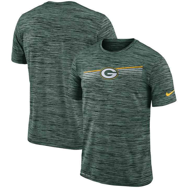 Green Bay Packers Nike Sideline Velocity Performance T-Shirt Heathered Green,We sell and wholesale Green Bay Packers Nike Sideline Velocity Performance T-Shirt Heathered Green on line form chian!